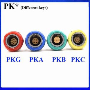 Meditsiinipistik PKG PKA PKB PKC 2-10Pin 14 Pin 1P socket 0 40 60 80 kraadi pesa kaks võtit